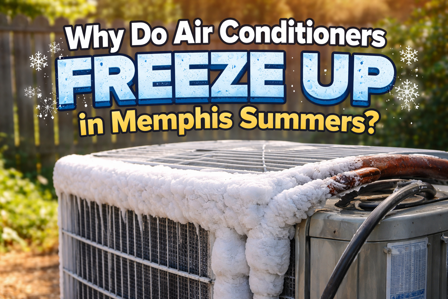 Featured image for “Why Do Air Conditioners Freeze Up in Memphis Summers”